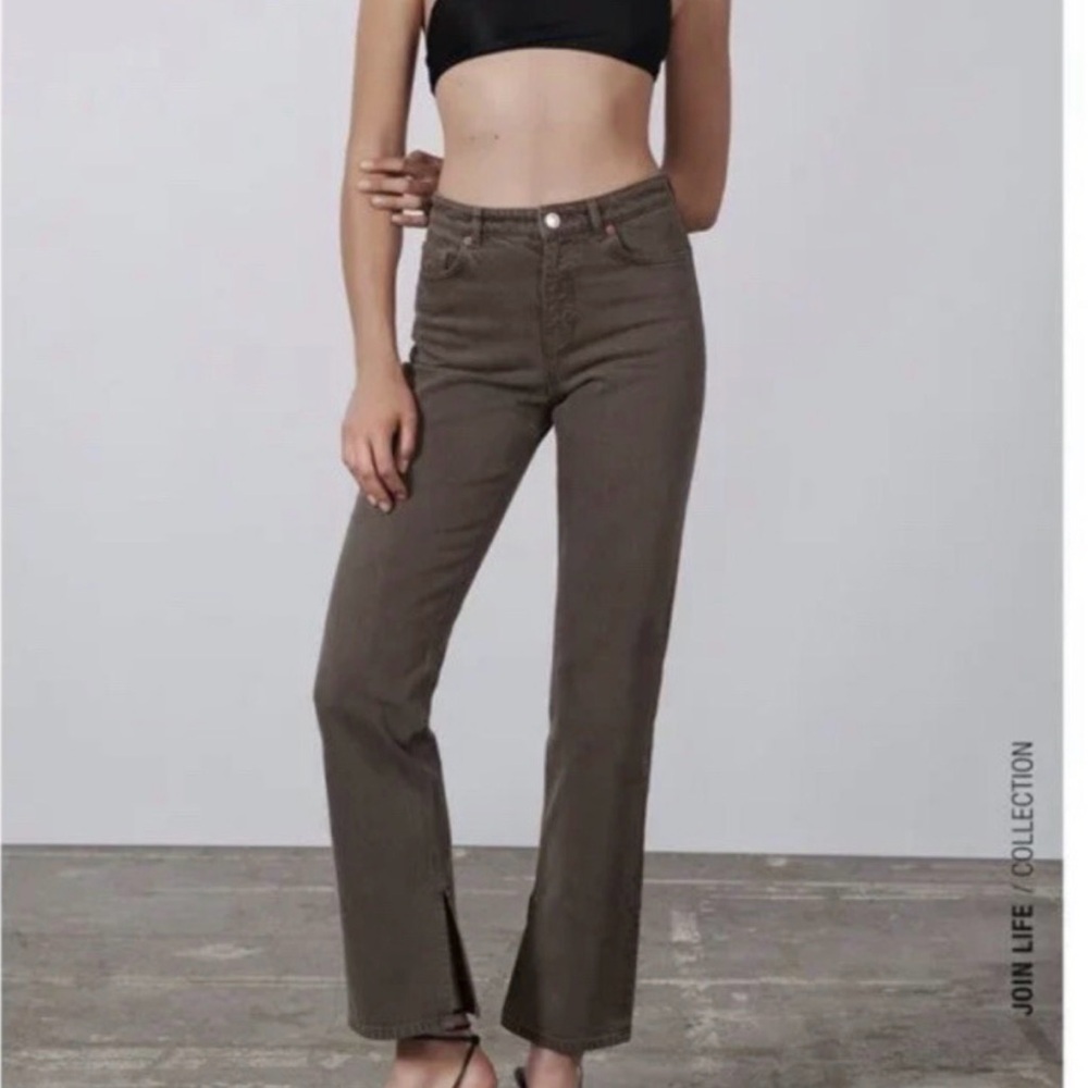 Zara Brown Women's Pants